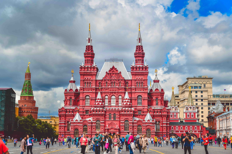 莫斯科红场(俄文 красная площадь 英文red square)