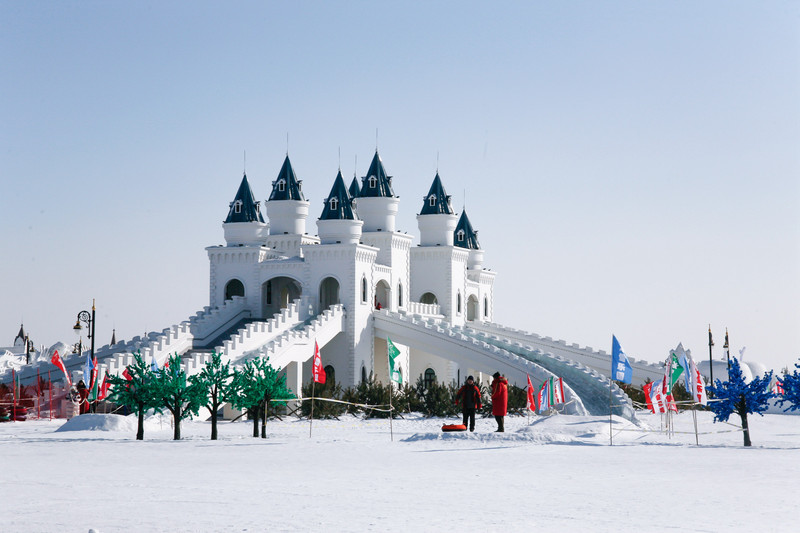 呼兰河口冰雪乐园 如梦似幻的童话世界