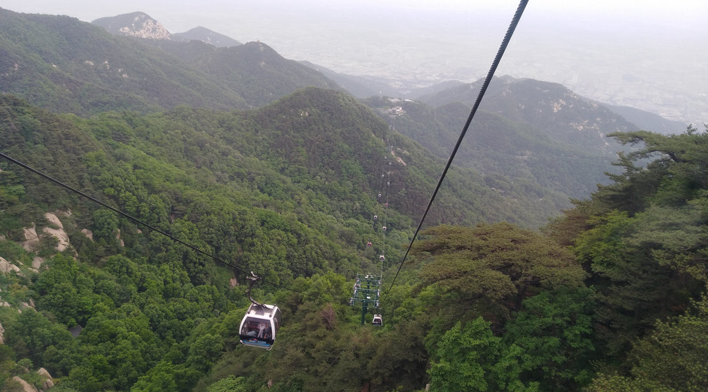 华山泰山嵩山衡山丹霞山六日游(2018年5月26日至31日)