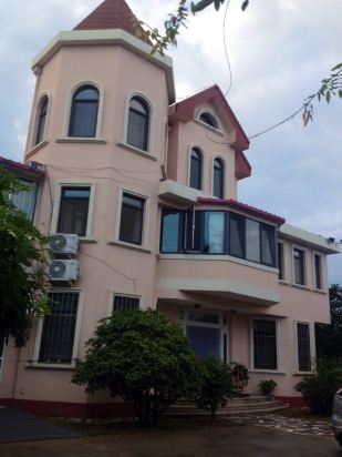 青岛卡萨别墅酒店入口别墅图片海景大门图片