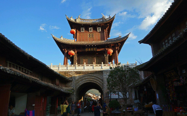 云南巍山古城的来历,巍山名字的由来,云南大理巍山古城_大山谷图库