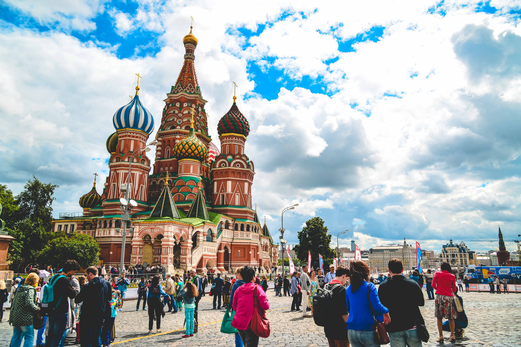 莫斯科红场(俄文 красная площадь 英文red square)